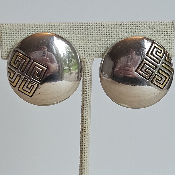 Vintage Givenchy Clip Earrings - Picture 1 of 5